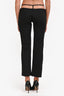 Miaou Black String Waist Trousers Size M