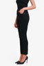 Pre-Loved Chanel™ Black Denim Dot Pattern Slim Fit Jeans Size 40