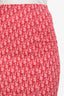 Christian Dior 2004 Red Diorissimo Pencil Skirt Size 8
