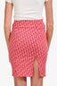 Christian Dior 2004 Red Diorissimo Pencil Skirt Size 8