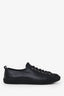 Prada Black Leather Low Top Sneakers Size 38.5