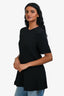Stella McCartney 2017 Black Asymmetrical Top Size 38