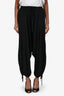 Chloé Black Silk Kangaroo Pants Size 34