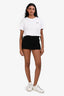 Prada 2016 Black Mini Skort Size 40