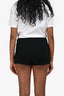 Prada 2016 Black Mini Skort Size 40