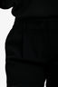Moschino Couture Black Pleated Front Lace Detailed Shorts Size 6 US