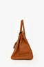 Hermès 2012 Brown Clemence/Lizard Leather Club Birkin 35 GHW