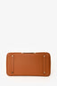 Hermès 2012 Brown Clemence/Lizard Leather Club Birkin 35 GHW