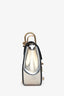 Chloe Silver Leather 'Drew' Crossbody Bag