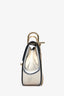 Chloe Silver Leather 'Drew' Crossbody Bag