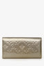 Louis Vuitton 2010 Grey Patent Leather Monogram Sarah Long Wallet