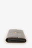 Louis Vuitton 2010 Grey Patent Leather Monogram Sarah Long Wallet