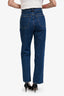 Khaite Blue Denim Straight Leg Abigail Jeans Size 28