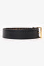 Fendi Black/Brown Zucca Print Canvas/Leather Reversible Belt