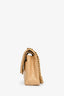 Pre-Loved Chanel™ 2006-08 Beige Leather Medium Double Flap
