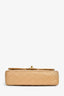 Pre-Loved Chanel™ 2006-08 Beige Leather Medium Double Flap