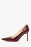 Christian Louboutin Purple Patent Leather Heels Size 36.5