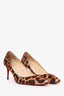 Christian Louboutin Pony Hair Heels Size 36.5