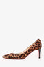 Christian Louboutin Pony Hair Heels Size 36.5