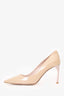 Miu Miu Beige Patent Leather Heels Size 36