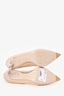 Miu Miu Beige Patent Leather Heels Size 36