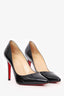 Christian Louboutin Black Patent Leather Heels Size 36.5