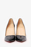 Christian Louboutin Black Patent Leather Heels Size 36.5