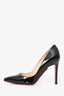 Christian Louboutin Black Patent Leather Heels Size 36.5