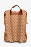 Gucci x New York Yankees Canvas Leather Trimmed Backpack