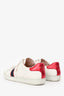 Gucci White Logo Ace Sneakers Size 36