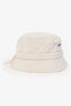 Jacquemus White Cotton 'Le Bob Gadjo' Bucket Hat Size 60