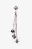 Chrome Hearts Sterling Silver Jojo 3 Drop Single Earring