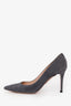Gianvito Rossi Grey Suede Heels Size 37