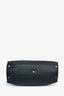 Fendi Blue/White Leather Grained Monster Peekaboo Messenger Bag