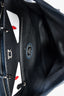 Fendi Blue/White Leather Grained Monster Peekaboo Messenger Bag