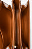 Celine Brown Leather Textile Triomphe Crossbody Bag