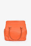 Hermès 2015 Orange Evercolor Leather Toolbox 26 Top Handle
