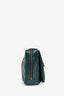 Pre-Loved Chanel™ 2015-16 Green Leather/Python Urban Mix Tote