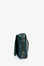 Pre-Loved Chanel™ 2015-16 Green Leather/Python Urban Mix Tote