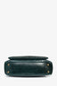 Pre-Loved Chanel™ 2015-16 Green Leather/Python Urban Mix Tote