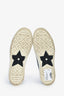 Christian Dior Blue Embroidered 'Palms Walk'n'Dior' Sneakers Size 39