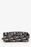Christian Dior 2020 Black/Navy Canvas Oblique Double Zip Camera Bag Mens