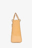 Christian Dior 2012 Beige Patent Cannage Leather 'Lady Dior' Large Bag With Strap