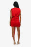 House Of CB Red 'Aliza' Sleeveless Mini Dress Size S