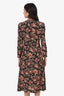 Sandro Black Floral Maxi Dress Estimated Size M