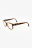 Pre-Loved Chanel™ Brown Tortoise Frame Square Reading Glasses
