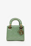 Christian Dior Mint Green Patent Leather Mini Lady Dior