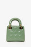 Christian Dior Mint Green Patent Leather Mini Lady Dior