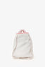 Pre-Loved Chanel™ 2015-16 White/Pink Medium Deauville Tote