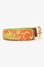 Versace Multicolour Leather Baroque Print Medusa Buckle Reversible Belt